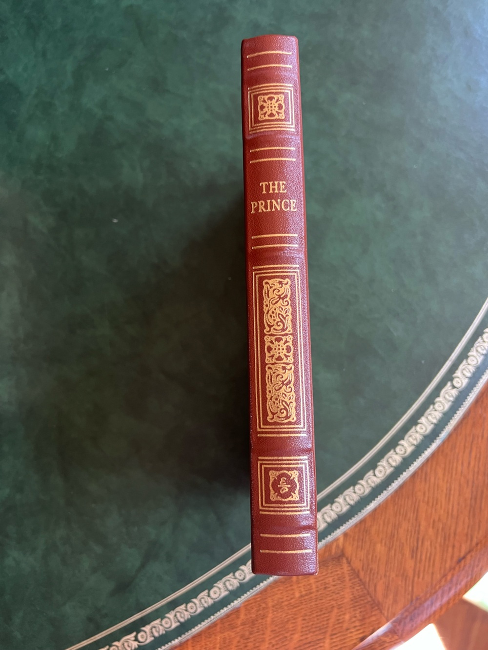 NWOT Hardcover Collectible Leather Book The Prince by Niccolò Machiavelli